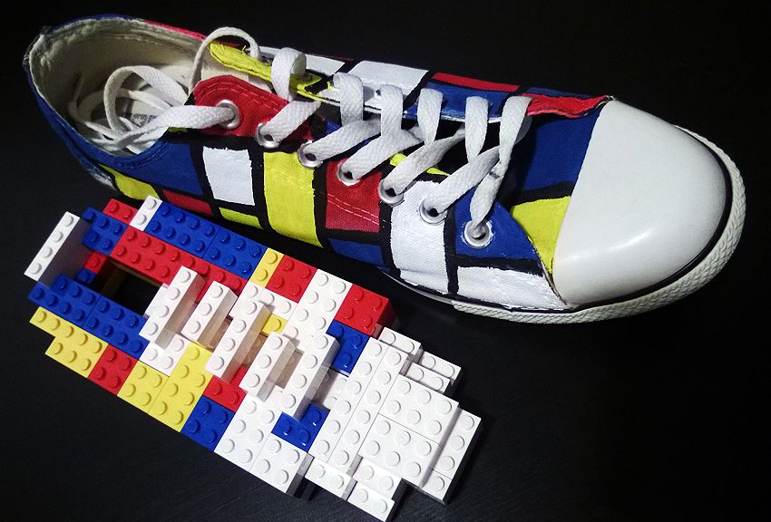 Mondrian sneakers