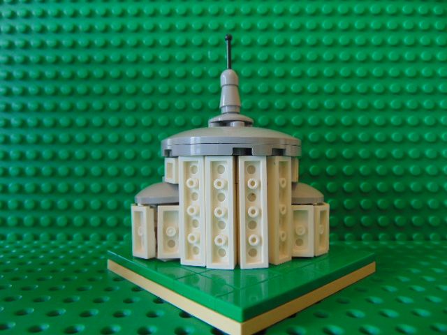 LEGO® MOC by Chyck: Biserica rotunda din Letcani
